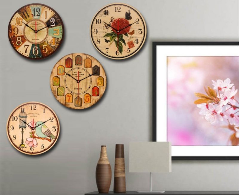 Đồng hồ treo tường vintage độc đáo