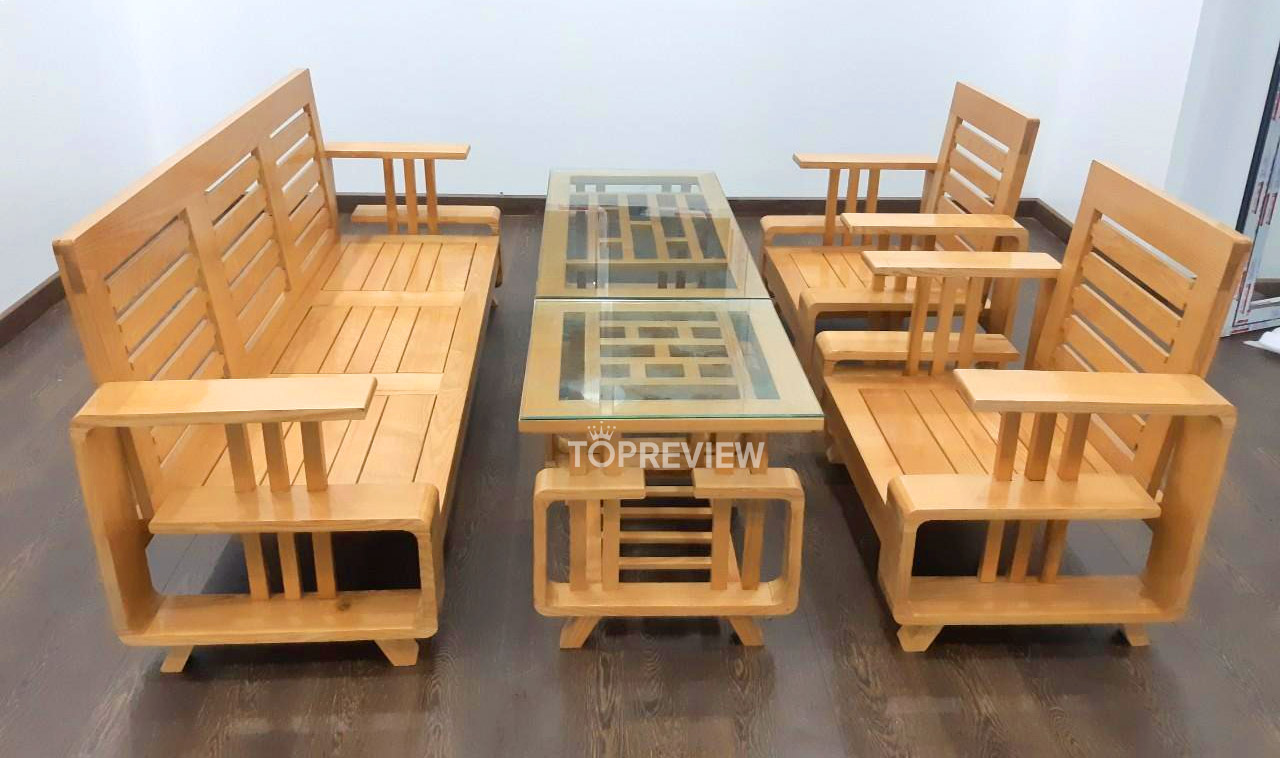 Khám Phá 5 Mẫu Bàn Ghế Gỗ Đẹp Hoàn Hảo Cho Phòng Khách Nhỏ