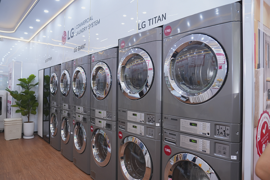 Cửa Hàng Giặt Sấy Thông Minh Mới Của LG Tại Hà Nội