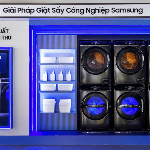 Giải Pháp Giặt Sấy Công Nghiệp Mới Từ Samsung Đến Tay Người Tiêu Dùng Việt