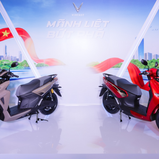 VinFast Trình Làng Hai Mẫu Xe Máy Điện Mới Đầy Ấn Tượng