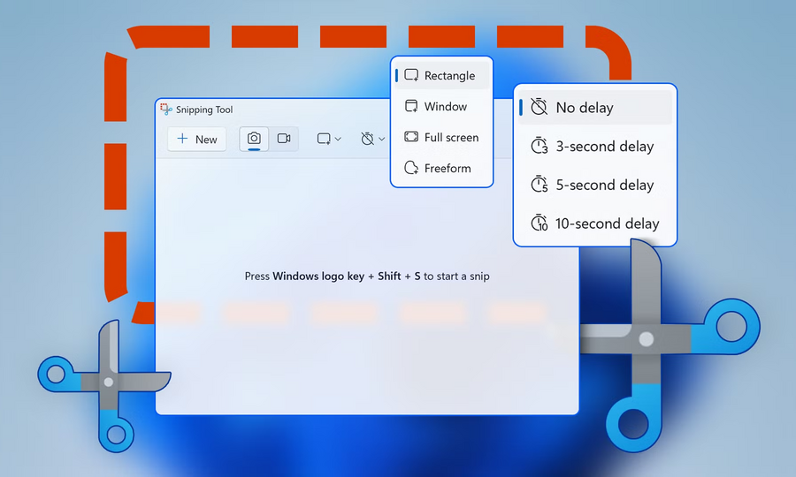Khám Phá 10 Tính Năng Ẩn Giấu Của Snipping Tool Trên Windows 11