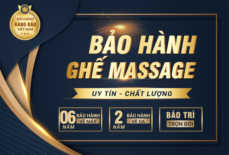 7 tiêu chí giúp bạn chọn mua ghế massage chất lượng 4 Đừng bỏ qua yếu tố bảo hành